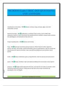 MCB2010 Exam 1 IRSC 2025 QUESTIONS AND ANSWERS