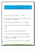MercuryGate test EXAM 2025 QUESTIONS AND ANSWERS
