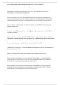 QPA EXAM REVIEW QUESTIONS & ANSWERS RATED 100&percnt; CORRECT&excl;&excl;