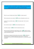 NACE CIP 2 STUDY GUIDES EXAM 2025 QUESTIONS AND ANSWERS