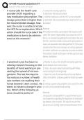 CPNRE Practice Questions &num;1