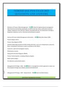 NEBOSH HSE PSM EXAM 2025 QUESTIONS AND ANSWERS