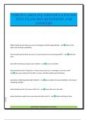 NORTH CAROLINA DRIVER'S LICENSE TEST EXAM 2025 QUESTIONS AND ANSWERS