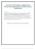 VATI Comprehensive Predictor Practice Exam & Questions 2026