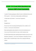 LCDC TX Exam 2026 Questions and Answers 100&percnt; Pass Guarantees