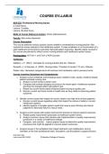 NUR 225 Syllabus 2025&sol;2026 Latest Questions & Answers 100&percnt; Accurate Solutions For Guaranteed Success 