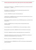 OFFICIAL ALPHA KAPPA ALPHA MIP TEST EXAM 2025 WITH 100&percnt; ACCURATE ANSWERS