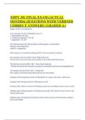 EDPY 301 FINAL EXAM (ACTUAL 2025/2026) QUESTIONS WITH VERIFIED CORRECT ANSWERS | GRADED A+