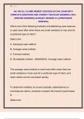 AIC 300 ALL CLAIMS NEWEST 2025&sol;2026 ACTUAL EXAM WITH  COMPLETE QUESTIONS AND CORRECT DETAILED ANSWERS &lpar;100&percnt;  VERIFIED ANSWERS&rpar; &vert;ALREADY GRADED A&plus;&vert; &vert;&vert;PROFESSOR  VERIFIED&vert;&vert; 