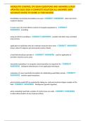 MOSQUITO CONTROL &lpar;7F&rpar; EXAM QUESTIONS AND ANSWERS LATEST UPDATED 2025&sol;2026 A COMPLETE SOLUTION ALL ANSWERS 100&percnt; ACCURATE RATED TO SCORE A&plus; FOR SUCCESS