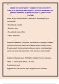 AMEDD DCC EXAM NEWEST 2025&sol;2026 ACTUAL EXAM WITH  COMPLETE QUESTIONS AND CORRECT DETAILED ANSWERS &lpar;100&percnt;  VERIFIED ANSWERS&rpar; &vert;ALREADY GRADED A&plus;&vert; &vert;&vert;PROFESSOR  VERIFIED&vert;&vert;