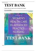 Test Bank For Women's Health Care in Advanced Practice Nursing 2nd Edition by Ivy M&period; Alexander&vert;&vert;ISBN&colon; 9780826190017