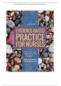 TEST BANK FOR EVIDENCE-BASED PRACTICE FOR NURSES&colon; APPRAISAL AND APPLICATION OF RESEARCH 4TH EDITION &vert; SCHMIDT&comma; BROWN