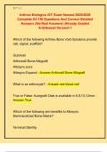 Arthrex Biologics IOT Exam Newest 2025&sol;2026  Complete All 100 Questions And Correct Detailed  Answers &lpar;Verified Answers&rpar; &vert;Already Graded  A&plus;&vert;&vert;Newest Version&excl;&excl;&excl; 