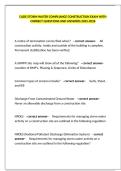 CADE Final Exam Review &ndash; Stormwater Management &vert;Practice Questions with Answers