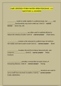 111 Essential Questions & Answers for the CADE Certified Storm Water Operator Exam