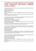 NURS 5462 EXAM WITH QUESTIONS AND CORRECTLY ANSWERED ANSWERS &lbrace;2024&sol;2025&rcub;