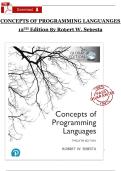 Solution Manual For Concepts of Programming Languages 12th Edition by Robert Sebesta&period;