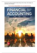 Solution Manual for Financial Accounting 11th Edition Robert Libby&comma; Patricia Libby&vert;&vert; ISBN&colon;NO 9781264229734 &vert;&vert;Complete Chapters 1 - 13&vert; All Chapters &comma;Verified Newest Version