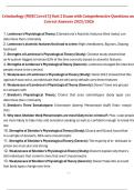 Criminology &lpar;WJEC Level 3&rpar; Unit 2 Exam &ndash; Comprehensive Questions and Correct Answers 2025&sol;2026