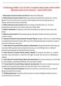 Criminology &lpar;WJEC Level 3&rpar; Unit 4 &ndash; Complete Study Guide with Verified Questions and Correct Answers Latest 2025&sol;2026