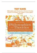 Philosophies and Theories for Advanced Nursing Practice &ndash; Test Bank &lpar;3rd Edition&comma; Janie B&period; Butts & Karen L&period; Rich&rpar; &ndash; Best Answers 2025&sol;2026