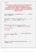 CSIA EXAM AND PRACTICE EXAM NEWEST 2025 TEST BANK&vert; COMPLETE 300 REAL EXAM QUESTIONS AND CORRECT VERIFIED ANSWERS&sol; GRADED A&plus;&vert; CSIA CERTIFICATION EXAM PREP 2025 &lpar;BRAND NEW&excl;&excl;&rpar;