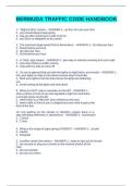 BERMUDA TRAFFIC CODE HANDBOOK