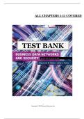 Complete Test Bank for Business Data Networks and Security 11th Edition by Panko&comma; Chapters 1 - 11 Covered&comma; Latest Edition