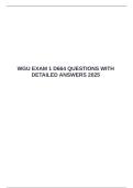 WGU D664 EXAM BUNDLE QUESTIONS WITH COMPLETE SOLUTIONS
