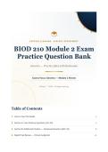 BIOD 210 Module 2 Exam &lpar;Latest Update 2026 &sol; 2027&rpar; Genetics &vert; Questions & Answers &vert; Grade A &vert; 100&percnt; Correct&period;  Portage Learning&period;