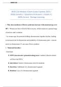 BIOD 210 Module 6 Exam &lpar;Latest Update 2025 &sol; 2026&rpar; Genetics &vert; Questions & Answers &vert; Grade A &vert; 100&percnt; Correct&period;  Portage Learning&period; 