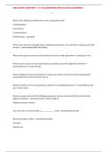 OBT3 EXAM &lpar;CHAPTERS 1-17&rpar; 166 QUESTIONS WITH ACTUAL SOLUTIONS&excl;&excl;