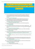 2023 RN ATI Leadership Proctored Exam Retake with Questions and Verified Rationalized Answers&comma; 100&percnt; Passing Score Guarantee