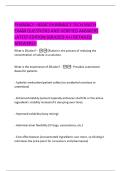 PHAMACY &ndash;BASIC  PHARMACY TECH MATH  EXAM QUESTIONS AND VERIFIED ANSWERS  LATEST EDITION &lpar;GRADED A&plus;&rpar; DETAILED  ANSWERS&excl;&excl; 