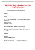 OBHR 3330 Exam 2 Quiz Questions With Complete Solutions 