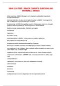 OBHR 3330 TEST 2 REVIEW COMPLETE QUESTIONS AND ANSWERS A&plus; GRADED 