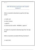 JAMF 100 Questions and Answers with Complete Solutions&excl;&excl;&excl;