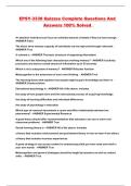EPSY-3330 Quizzes Complete Questions And Answers 100&percnt; Solved 