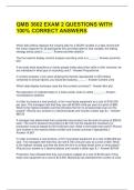 QMB 3602 EXAM 2 QUESTIONS WITH 100&percnt; CORRECT ANSWERS 