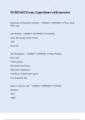 NURS 642 Exam 3 questions with answers