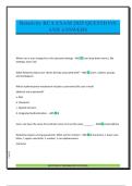 Relativity RCA EXAM 2025 QUESTIONS AND ANSWERS