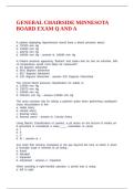 GENERAL CHAIRSIDE MINNESOTA BOARD EXAM Q AND A