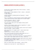 IRRIGATION EXAM Q AND A