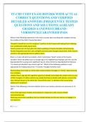 TF-CBT CERT EXAM 2025&sol;2026 WITH ACTUAL  CORRECT QUESTIONS AND VERIFIED  DETAILED ANSWERS &vert;FREQUENTLY TESTED  QUESTIONS AND SOLUTIONS&vert; ALREADY  GRADED A&plus;&vert;NEWEST&vert; BRAND   VERSION&excl;&excl;&vert;GUARANTEED PASS