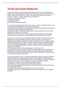 Tf-cbt cert Exam Rated A&plus;
