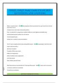 SMQT&comma; SMQT Study Guide EXAM 2025 QUESTIONS AND ANSWER