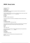 IRRSP- Study Guide NEWEST 2025&sol;2026 ACTUAL EXAM COMPLETE QUESTIONS AND CORRECT DETAILED ANSWERS &lpar;VERIFIED ANSWERS&rpar; &vert;ALREADY GRADED A&plus;&vert;&vert;BRAND NEW&excl;&excl;