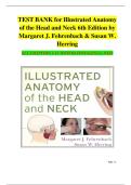 Test Bank For Illustrated Anatomy of the Head and Neck 6th Edition by Fehrenbach All Chapters 1 &ndash; 12 Complete 2025&sol;2026
