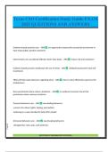 Texas CSO Certification Study Guide EXAM 2025 QUESTIONS AND ANSWERS
